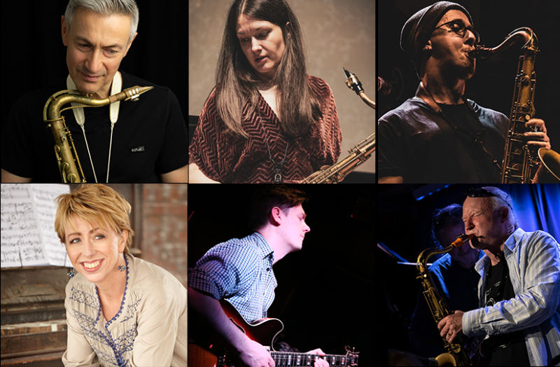 Dave O'Higgins - Trish Clowes/Nikki Iles/Mike Outram - Mornington Lockett/Alex Hitchcock - 50th Anniversary Photo 1