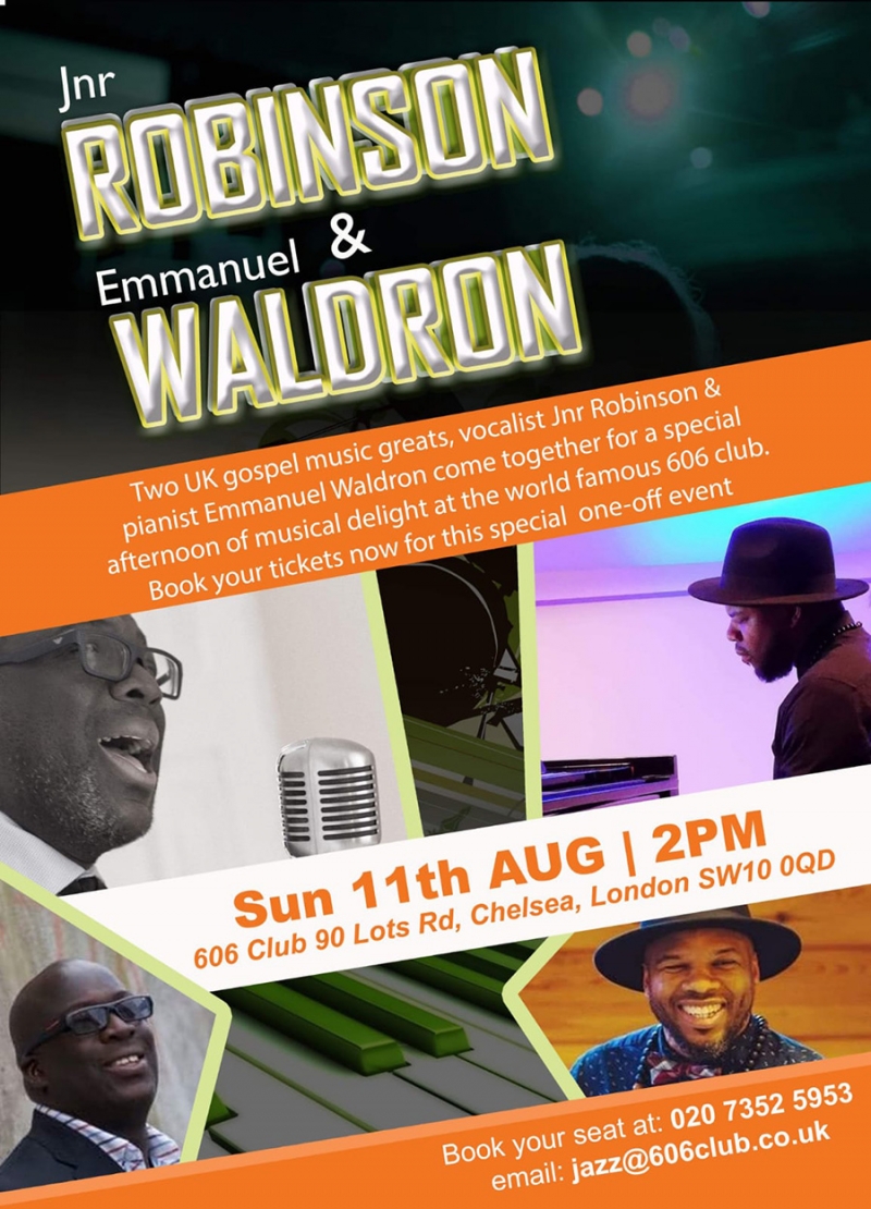 Lunchtime Special: Gospel Lunch ft. Jr Robinson & Emmanuel Waldron Photo 1