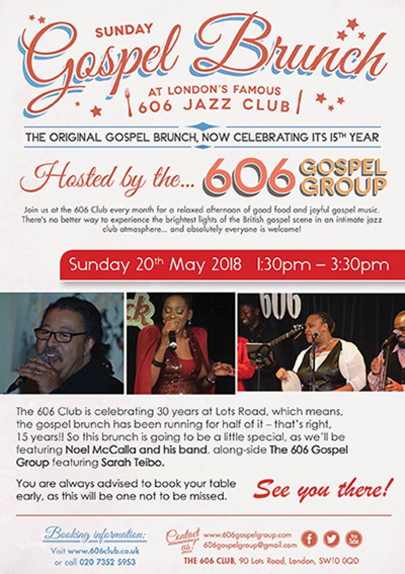 NOEL MCCALLA/606 GOSPEL GROUP W SPECIAL GUEST SARAH TEIBO Photo 1