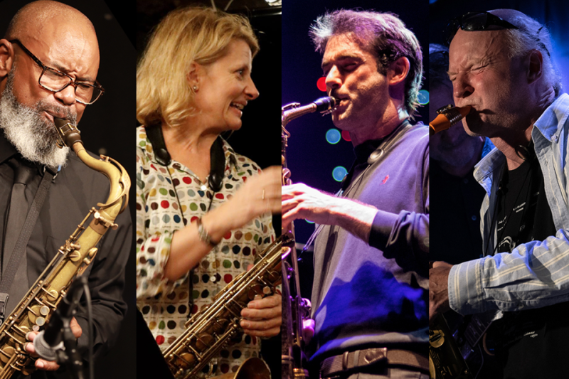 Peter King Memorial Sax Summit: Mornington Lockett, Tommaso Starace, Karen Sharp, Denys Baptiste & the Rob Barron Trio artwork from 606 Club