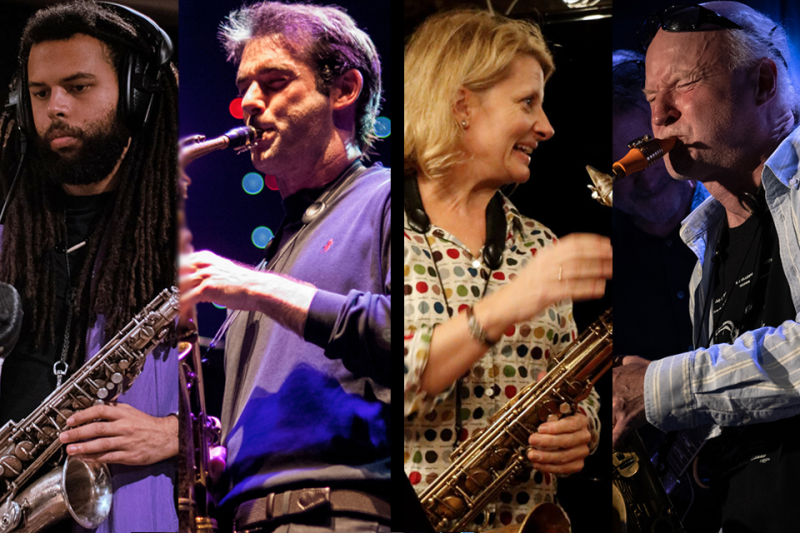 Peter King Memorial Sax Summit: Mornington Lockett, Tommaso Starace, Karen Sharp, Donovan Haffner & the Rob Barron Trio artwork from 606 Club